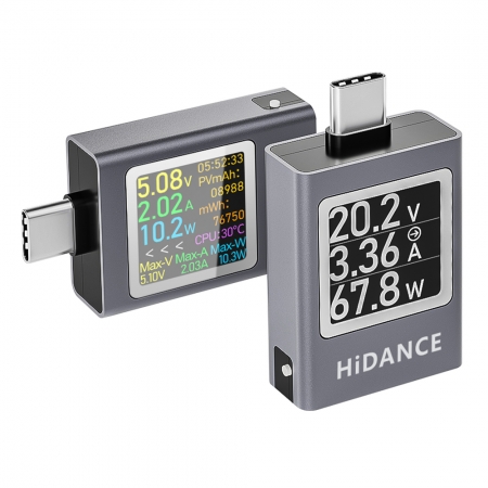 ATORCH 炬為 600W USB-C 電壓 電流 功率測試儀 （HDC-085C）