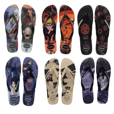 【哈瓦士havaianas】 巴西人字拖  男款 Top Naruto/佐助&鼬