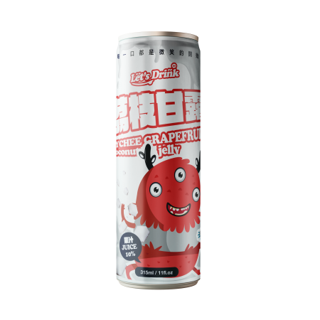 Let's Drink 荔枝甘露鋁罐飲料（箱購）