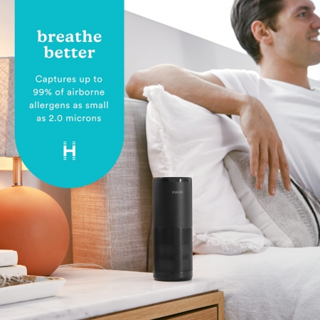 Homedics 便攜式空氣淨化器 HEPA 過濾器 空氣清淨機 空氣淨化器 清淨機 除臭 活氧殺菌 美國品牌