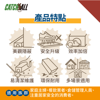 CATCH ALL 捕快 黏鼠板專用盒 小黏鼠站 除鼠公司專用 行銷全球 隱形捕鼠專家 病媒防治