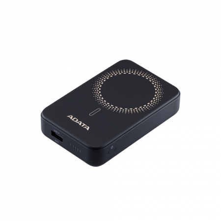 ADATA 威剛 R100 磁吸式行動電源 10000mAh 快充 Magsafe 無線充電 背蓋腳架 （AD-R100K）