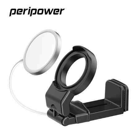 peripower MO-31 磁吸 MagSafe 旅行支架-黑色/薰衣紫