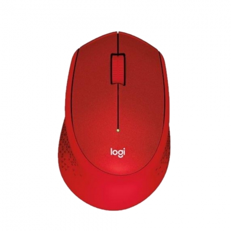 Logitech 羅技 M331 SILENT PLUS 無線靜音滑鼠 紅色（LOGI-331R1）