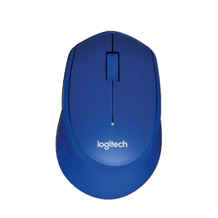 Logitech 羅技 M331 SILENT PLUS 無線靜音滑鼠 藍色（LOGI-331L1）