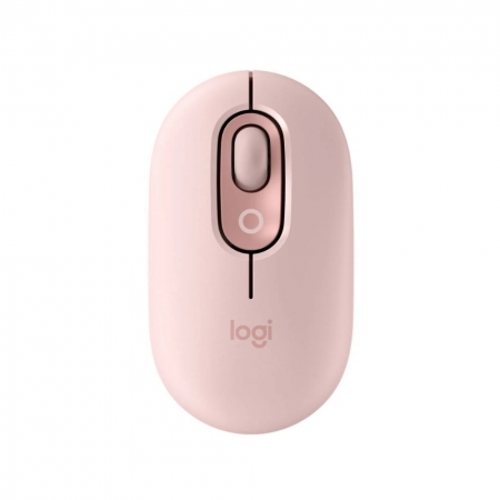 Logitech 羅技 POP MOUSE 無線藍牙滑鼠 玫瑰粉 （LOGI-POPR0）