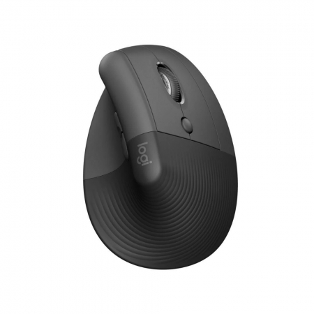 Logitech 羅技 LIFT人體工學垂直滑鼠 石墨灰（LOGI-LIFTG）