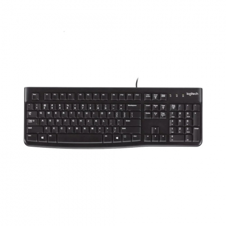 Logitech 羅技 K120 有線鍵盤 即插即用（LOGI-K1201）