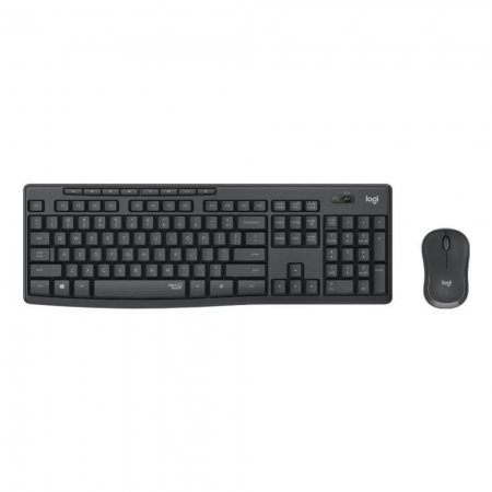 Logitech 羅技 MK295 無線靜音鍵鼠組 石墨灰（LOGI-295B0）