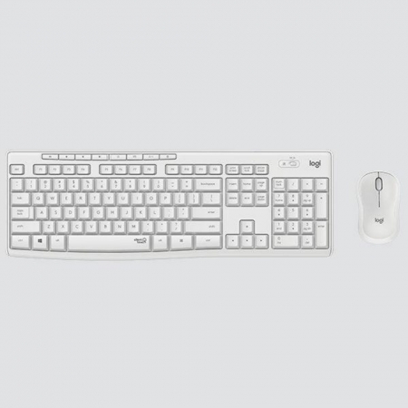 Logitech 羅技 MK295 無線靜音鍵鼠組 珍珠白（LOGI-295W0）