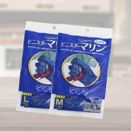 日本製東和TWOA橡膠手套-12雙入