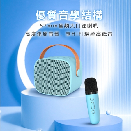 【LEBO樂柏✨無線雙麥克風音箱】台灣BSMI認證 無線藍芽音箱 去人聲 唱歌 行動ktv 