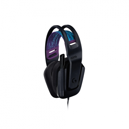 Logitech G 羅技 G335 輕盈 有線電競耳機麥克風 黑色 電競耳麥（LOGI-G335B）