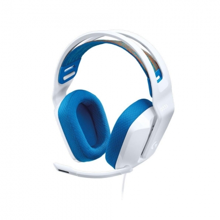 Logitech G 羅技 G335 輕盈 有線電競耳機麥克風 白色 電競耳麥（LOGI-G335W）