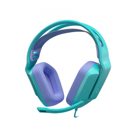 Logitech G 羅技 G335 輕盈 有線電競耳機麥克風 綠色 電競耳麥（LOGI-G335G）