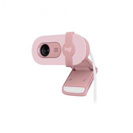 Logitech 羅技 Brio 100 網路攝影機 - 玫瑰粉（LOGI-B100P）