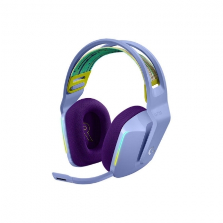 Logitech G 羅技 G733 LIGHTSPEED 無線 RGB 炫光 電競 耳機麥克風- 紫（LOGI-G733P）