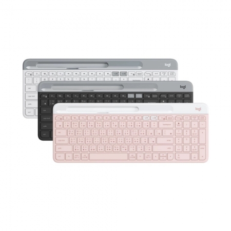 Logitech 羅技 K580 超薄 跨平台無線藍牙鍵盤 粉（LOGI-580P0）
