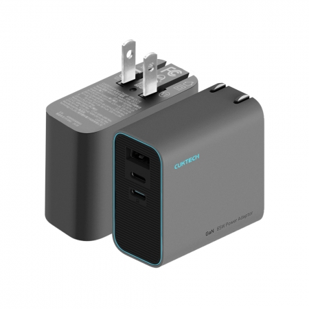 CUKTECH 酷泰科 65W GaN氮化鎵 2C1A 三孔PD快充認證充電器（單體/AD653C/USB-A）