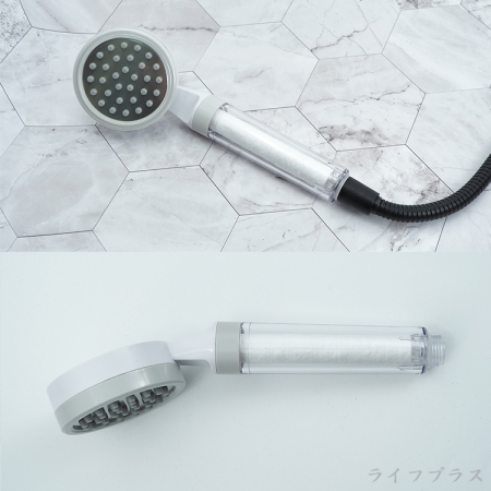 水電大叔/過濾微米蓮蓬頭x1支＋替換濾芯-2入x2組