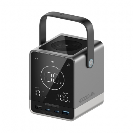【本體Wh＋3C標示】CUKTECH 酷態科  30號P01CT  行動電源 移動充電站 40000mAh-300W 