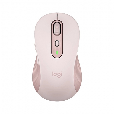 Logitech 羅技 M750 L 大手版 多工靜音無線滑鼠 玫瑰粉（LOGI-750LP）