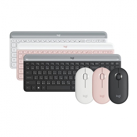 Logitech 羅技 MK470 超薄無線鍵鼠組 石墨灰（LOGI-470B0）