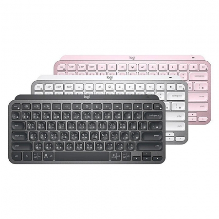 Logitech 羅技 MX KEYS Mini 無線鍵盤 玫瑰粉（LOGI-MXKMP）