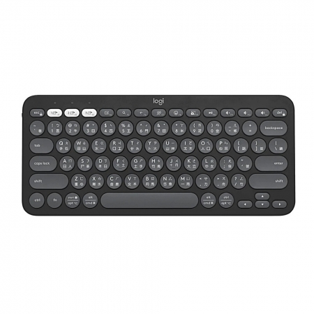 Logitech 羅技 Pebble Keys 2 K380s 跨平台藍牙鍵盤 石墨灰（LOGI-PK38G）