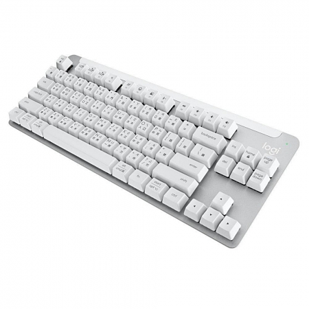Logitech 羅技 K855 TKL 無線機械式鍵盤 白色（LOGI-855TW）