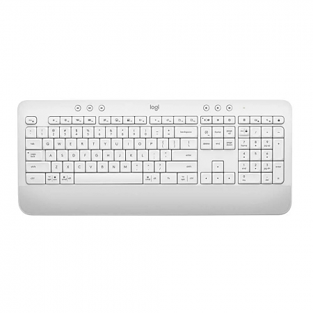 Logitech 羅技 K650 無線舒適鍵盤 珍珠白（LOGI-K650W）