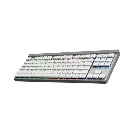 Logitech 羅技 G515 輕薄無線機械式 TKL 電競鍵盤 白色 無數字鍵（LOGI-515TW）