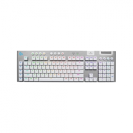 Logitech 羅技 G915 X 無線 RGB 機械式遊戲鍵盤 觸感軸 白色（LOGI-915TW）