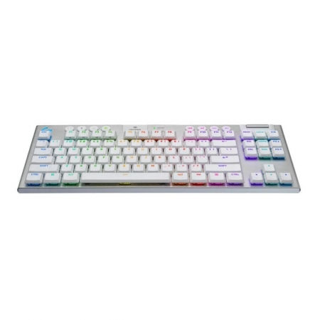 Logitech 羅技 G915 X 無線 RGB 機械式 TKL 遊戲鍵盤 觸感軸 白色（LOGI-9151W）