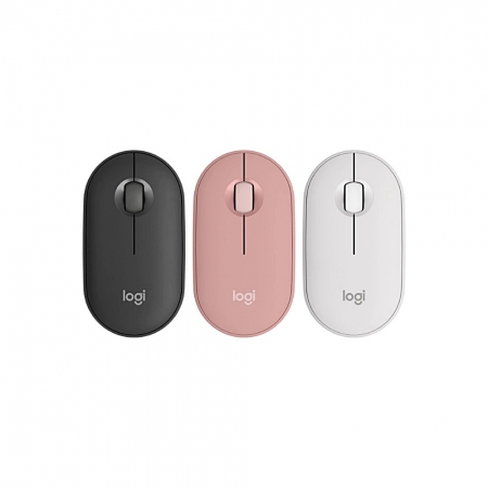 Logitech 羅技 M350s 無線藍牙滑鼠 珍珠白（LOGI-350SW）