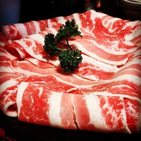 【好神】美國牛五花肉片（1000g/盒）2盒｜火鍋燒烤專用 原塊冷凍肉片 大容量裝