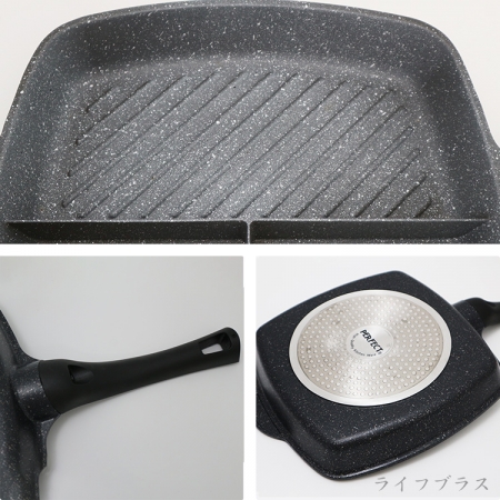 PERFECT極緻鑄造三格平煎鍋-28cm-1支