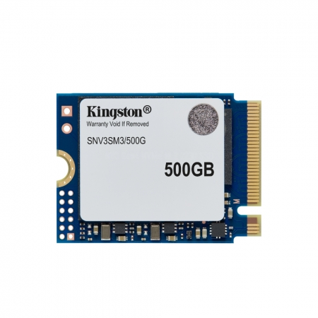 金士頓 500G NV3 PCIe 4.0 NVMe M.2 2230 SSD 高速固態硬碟（KT-SNV3SM3-500G）