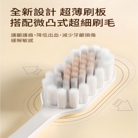  【青禾坊】抗菌深層牙刷_8入裝（四色各2） （抗敏護齦 超軟毛 成人牙刷  寬頭牙刷 口腔牙刷 牙縫刷 牙尖刷 極細 美白）