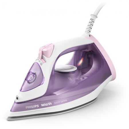【PHILIPS 飛利浦】蒸氣電熨斗/手持式熨斗-紫色 DST3010