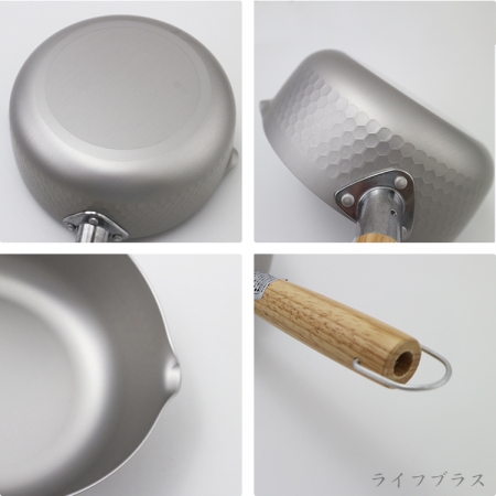 日本進口Pearl Life雙引水行平鍋-18cm-2支