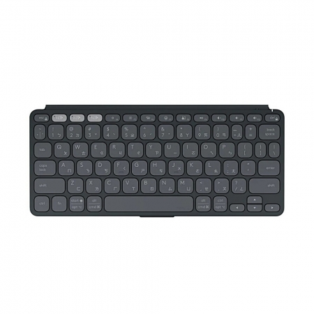 Logitech Keys-To-Go 2 輕巧藍牙鍵盤 石墨黑 iPad適用（LOGI-KT2B0）