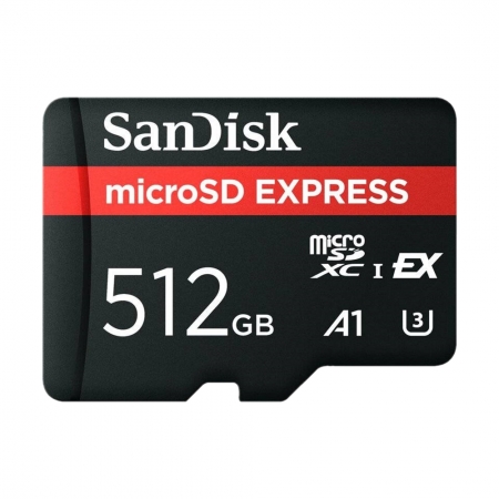 SanDisk EXPRESS 512G microSD A2 U3 UHS-I SWITCH2 NS2 專用 記憶卡（SD-SQXFN-512G）