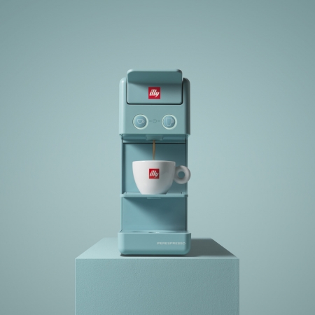 加碼送好禮【illy】意利 膠囊咖啡機 Y3.3 土耳其藍 ＋電動奶泡機組合（韓國IG爆紅全球熱賣款）
