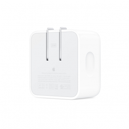 官方直送【Apple】35W 雙 USB-C 埠小型電源轉接器 蘋果原廠出貨