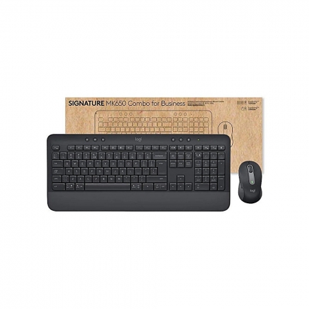 Logitech 羅技 MK650 無線鍵盤滑鼠組 B2B 石墨黑（LOGI-650B0）