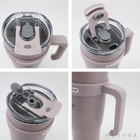 304不鏽鋼手把夠飲杯-1200ml-1入
