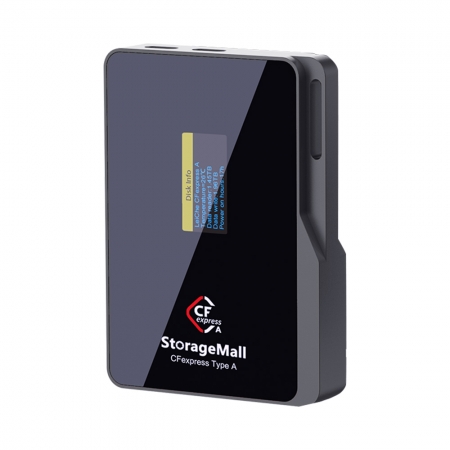 StorageMall CFexpress TypeA 高速讀卡機 CFe-A卡專用 即時數據顯示