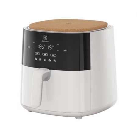 【Electrolux伊萊克斯】極致美味500系列 5L全觸控健康氣炸鍋-奶霜白 （E5AF1-610W）
