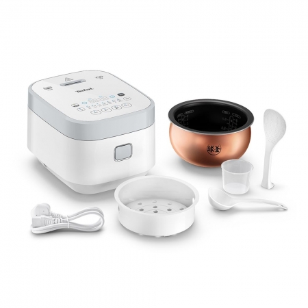 【Tefal 法國 特福】6人份 IH熱旋球釜電子鍋 （RK8001H0）